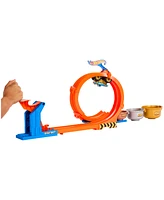 Hot Wheels Monster Trucks Loop-And-Flip Trophy Challenge Playset