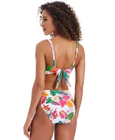 Bar Iii Womens Bermuda Babe Lace Up Bikini Top V Waist Bikini Bottoms Exclusively At Macys