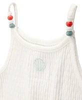 Carter's Toddler Girls Seashell Ribbed Tank Top