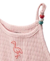 Carter's Toddler Girls Flamingo Ribbed Tank Top