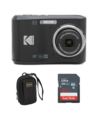 Kodak Pixpro FZ45 Friendly Zoom 16MP Full Hd Digital Camera, Black