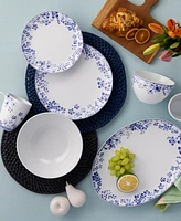 Noritake Bloomington Road 10.5" Set of 4 Dinner Plates, Service for
