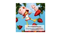 Boss Fight Studio Strawberry Shortcake with Custard the Kitten, Premium Collectible Action Figure – Highly Articulated Fruity Scented Figurine