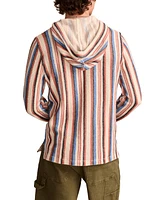 Lucky Brand Men's Stripe Baja Sweater