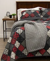 Donna Sharp Lumberjack Rustic 3-Pc. Quilt Set