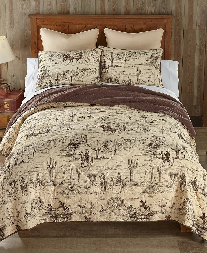 Donna Sharp Cowboy Western -Pc. Quilt Set