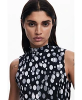 Desigual Women's Polka Dot Jumpsuit