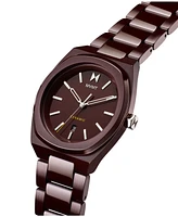 Mvmt Men's Odyssey Ii Dark Red Ceramic Bracelet Watch, 40mm