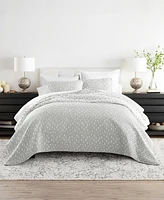 ienjoy Home Painted Dots Reversible -Pc. Quilt Set