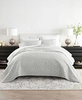 Ienjoy Home Painted Dots Reversible Quilt Sets