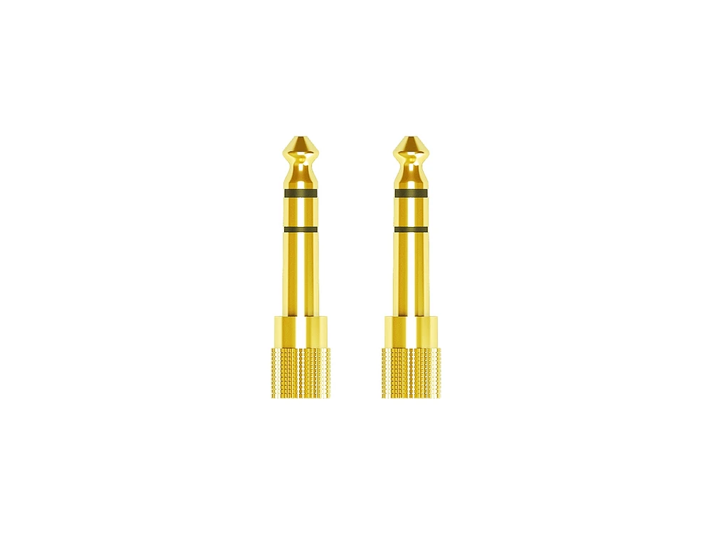 Mee audio 1/4" (6.3 mm) Stereo Audio Adapter ( Pack