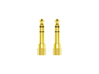 Mee audio 1/4" (6.3 mm) Stereo Audio Adapter ( Pack