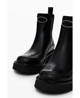 Desigual Women's Faux leather ankle boot