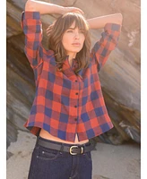 Celtic & Co. Women's Check Swing Blouse