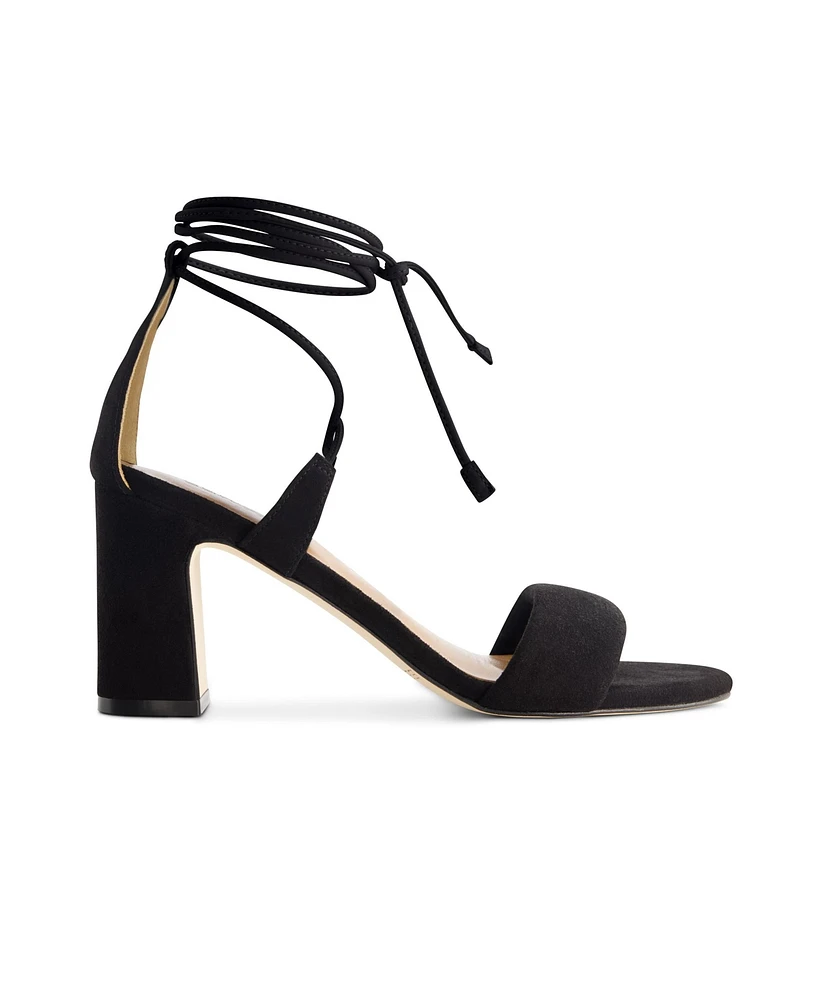 Bernardo Ieda Ankle Tie Heeled Sandal