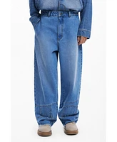 Desigual Men's Denim balloon pockets hem