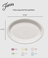 Fiesta Linen Large Oval Serving Platter