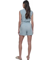 Dkny Jeans Women's Cotton Gauze Pull-On Shorts