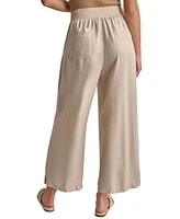 Dkny Jeans Women's Pull-On Wide-Leg Ankle Pants
