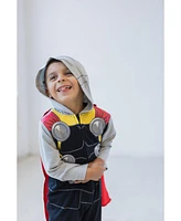 Marvel Avengers Captain America Iron Man Zip Up Cosplay Coverall