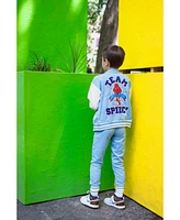 Spider-Man Toddler Boys Marvel Fleece Bomber Jacket and Jogger Pants