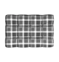 Pallet Sofa Cushions 7 pcs Check Pattern