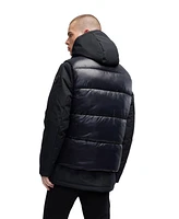 Pajar Men's Kiet 3 1 Padded Jacket with Inner Removable Lightweight Vest