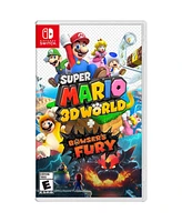 Nintendo Switch 32GB Console Neon Red/Blue Joy-Con Bundle with Surge 11-In-1 Accessory Starter Pack and Super Mario 3D World + Bowser's Fury