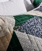 Lacoste Home Signature Cotton -Pc. Quilt Set