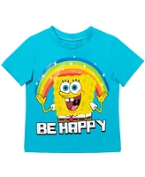 SpongeBob SquarePants Toddler Boys T-Shirt and Mesh Shorts Outfit Set