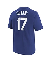 Nike Big Boys and Girls Shohei Ohtani Royal Los Angeles Dodgers 2025 Mlb World Tour: Tokyo Series Name Number T-Shirt