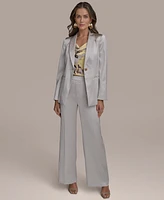 Donna Karan New York Petite Shawl-Collar One-Button Blazer