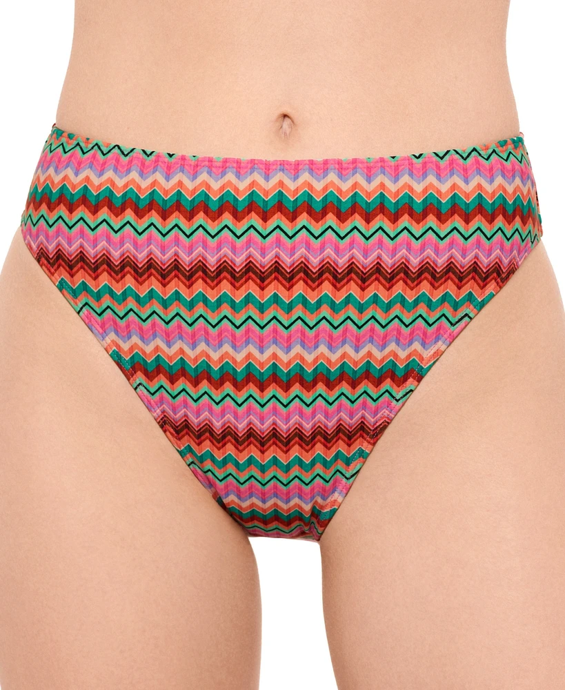 Salt + Cove Juniors' Cheeky High-Waist Bikini Bottoms, Exclusively at Macy's