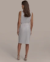 Donna Karan New York Women's Sequined Pencil Skirt