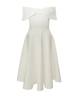 Quiz Women's Bow Detail Skater Dress