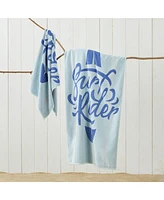 Linery & Co. 100% Cotton Jacquard 2 Pack Summer Beach Towels