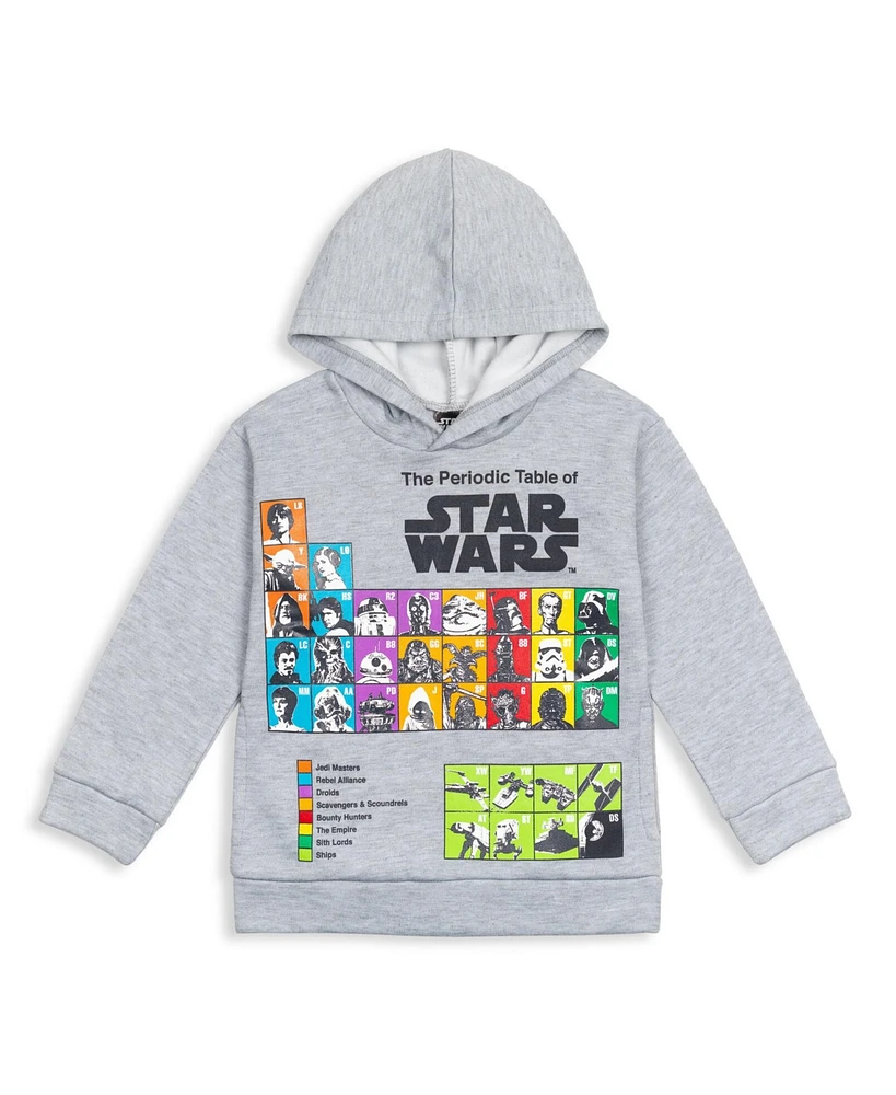Starwars Boys Star Wars The Mandalorian Darth Vader X-Wing Millennium Falcon Fleece Pullover Hoodie to