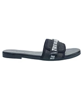 True Religion Ladies Missy Logo Adjustable Sandal