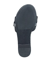 True Religion Ladies Missy Logo Adjustable Sandal