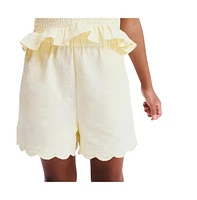 Cotton On Little Girls Little/Big Scarlette Woven Short