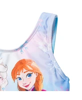 Frozen Toddler Girls Disney Elsa Anna One Piece Bathing Suit