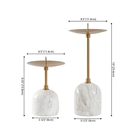 Hara Candle Holder Set 2