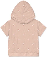 Disney Baby Girls Minnie Mouse Terry Hoodie & Shorts, 2 Piece Set