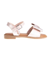Bebe Little Girls Fashion with Special Rhinestone Bow Sandals