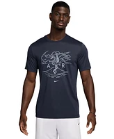Nike Men's Dri-fit Flamingo Logo Basketball T-Shirt