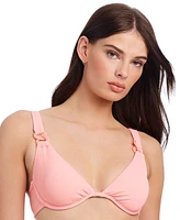 Sanctuary Women's Stay Connected Underwire Bikini Top