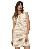 Sanctuary Women's Cotton Summer Shell Open-Stitch Dress