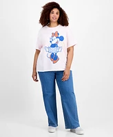 Hybrid Trendy Plus Minnie Mouse Crewneck Tee