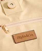 Style & Co Extra Large Soft Packable Tote