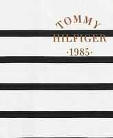 Tommy Hilfiger Placement Stripe Knitted Square Pillow, 20" X 20"